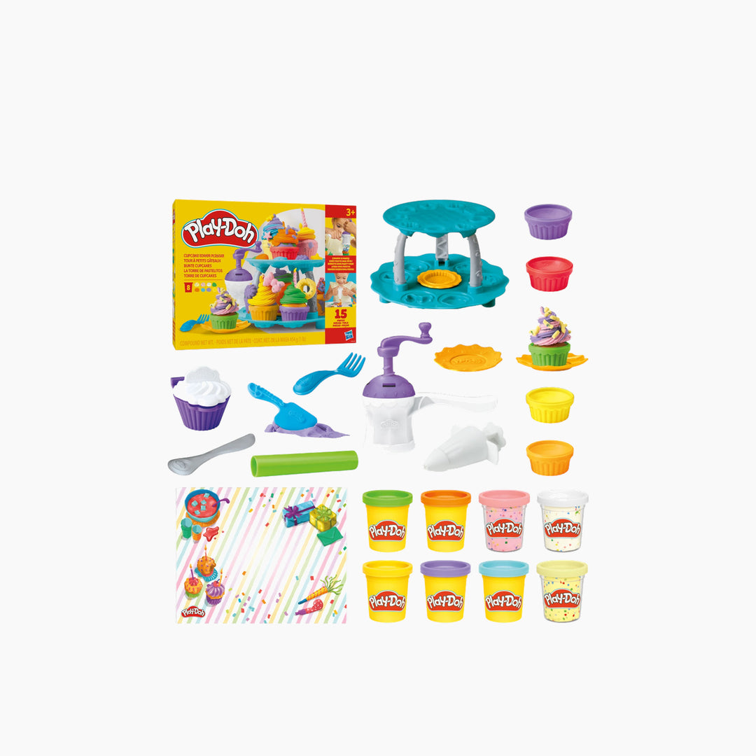 Hasbro Play-Doh Cupcake Tower Playset - HUNA