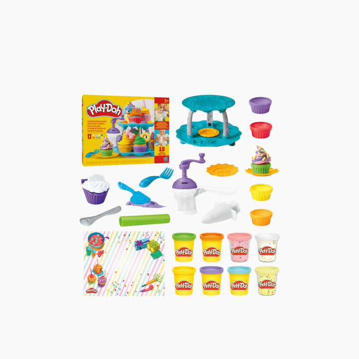 Hasbro Play-Doh Cupcake Tower Playset - HUNA