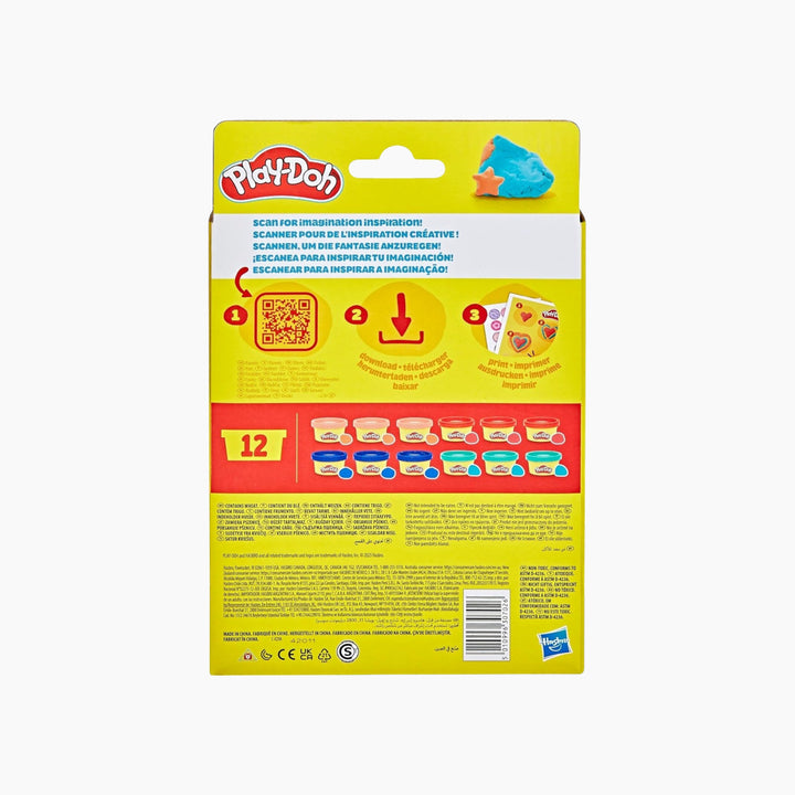 Hasbro Play-Doh Treats And Party Favors 12-Pack Play Dough - HUNA