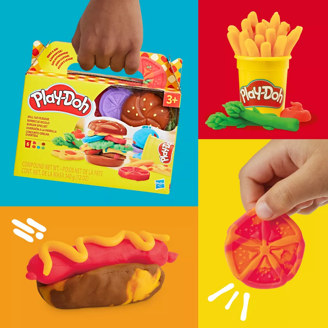 Hasbro Play-Doh Grill Fun Playset - HUNA