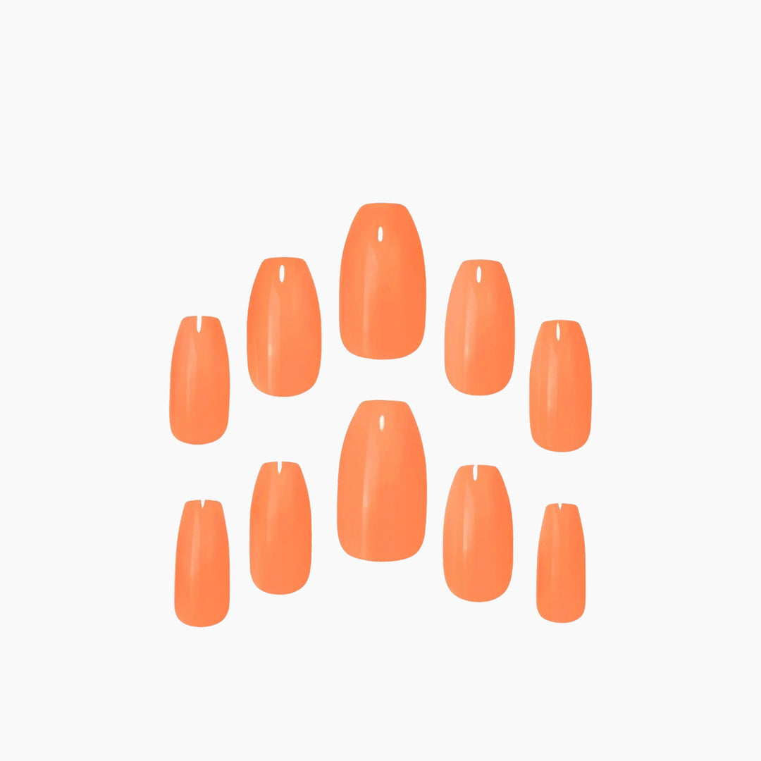 Elegant Touch Peach Perfect Nails - HUNA
