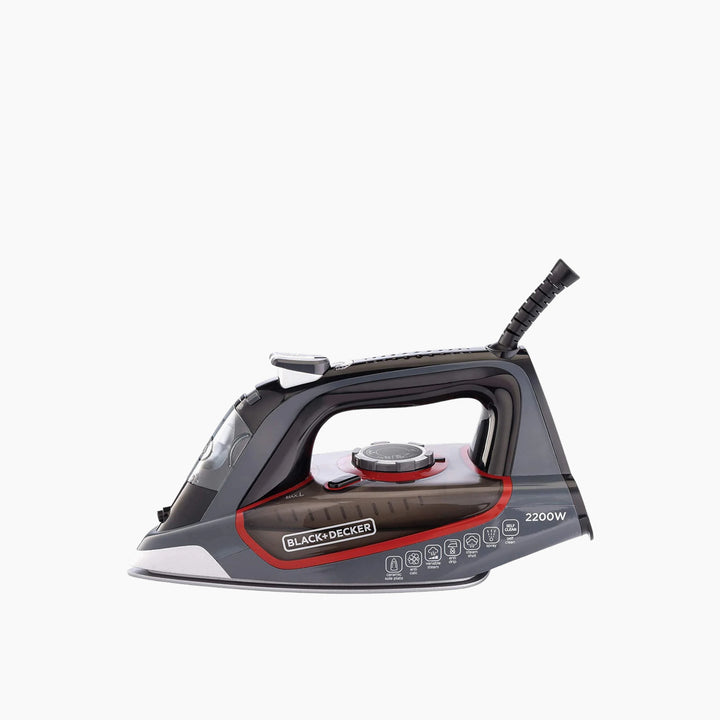 Black + Decker 2200W Steam Iron - Ceramic Soleplate