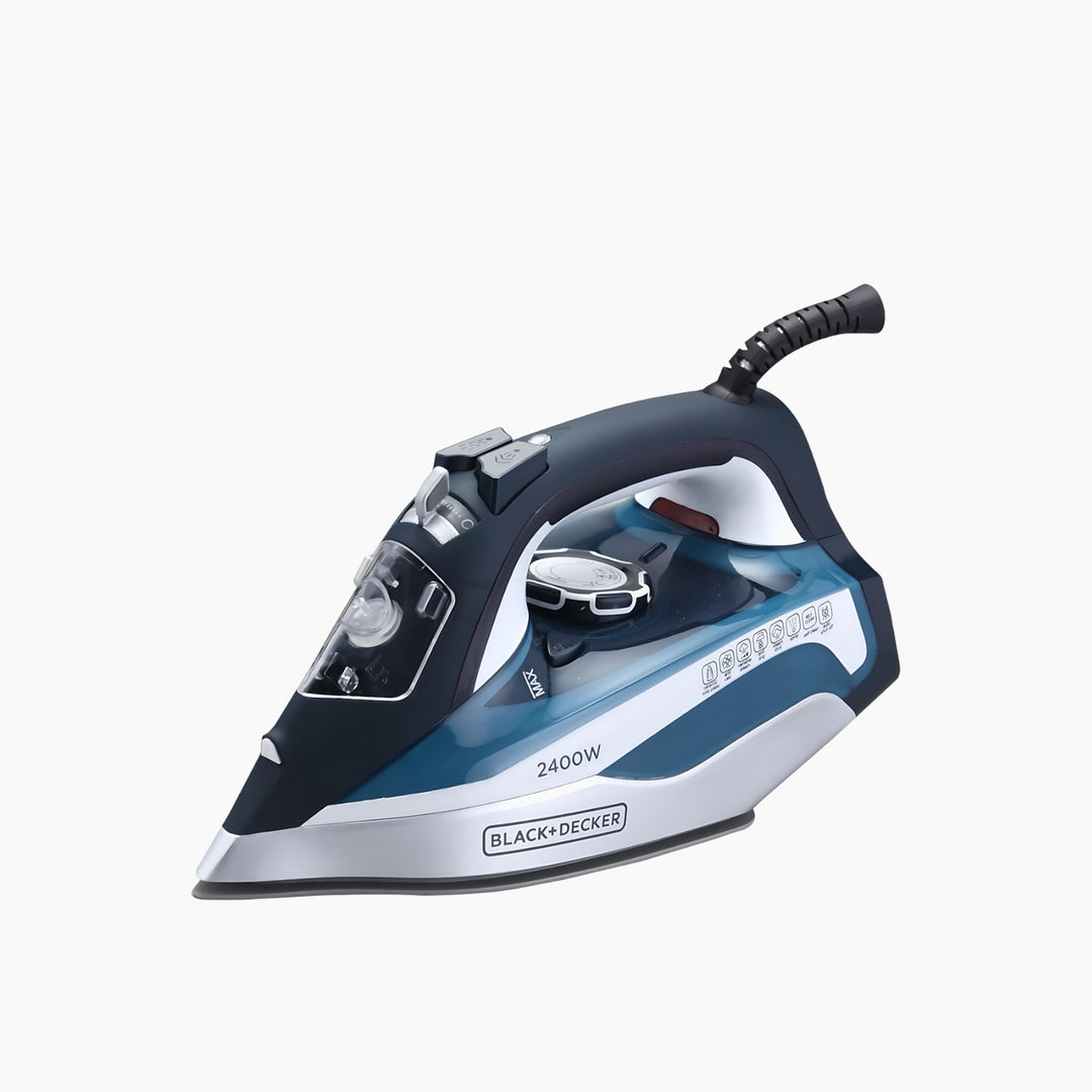 Black &amp; Decker Steam Iron with Ceramic Soleplate 2400W