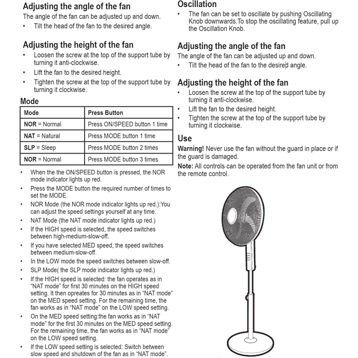 Black &amp; Decker 16-inch black stand fan