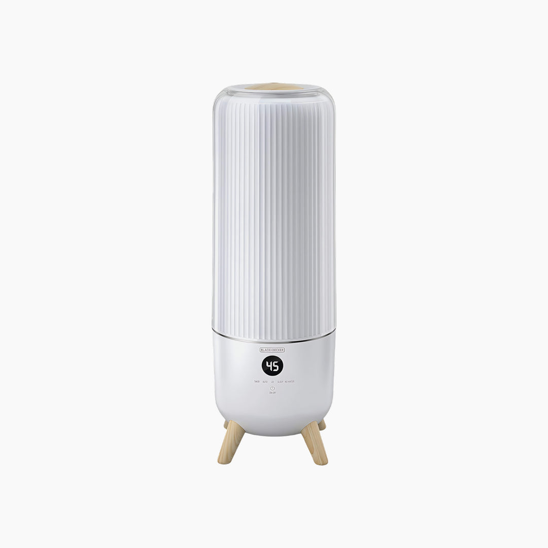 Black &amp; Decker 6L humidifier with wood accents