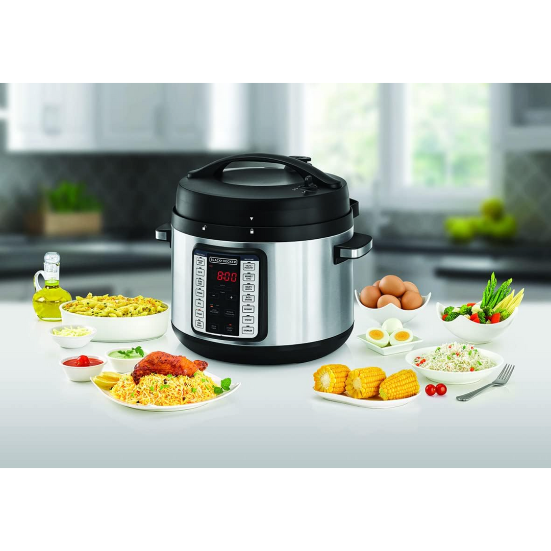 Black &amp; Decker Pressure Cooker 10L
