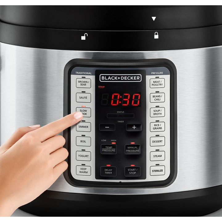 Black &amp; Decker Pressure Cooker 10L