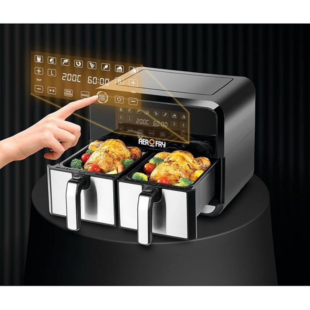 Black &amp; Decker Dual Zone Air Fryer 1700w