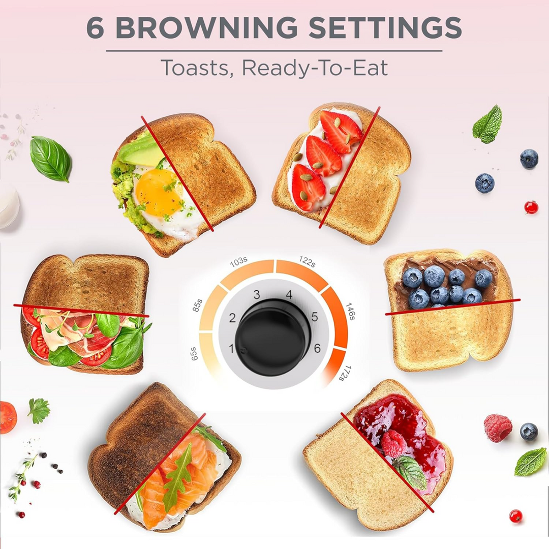 Black &amp; Decker 4 Slice Parallel Slot Ss Toaster