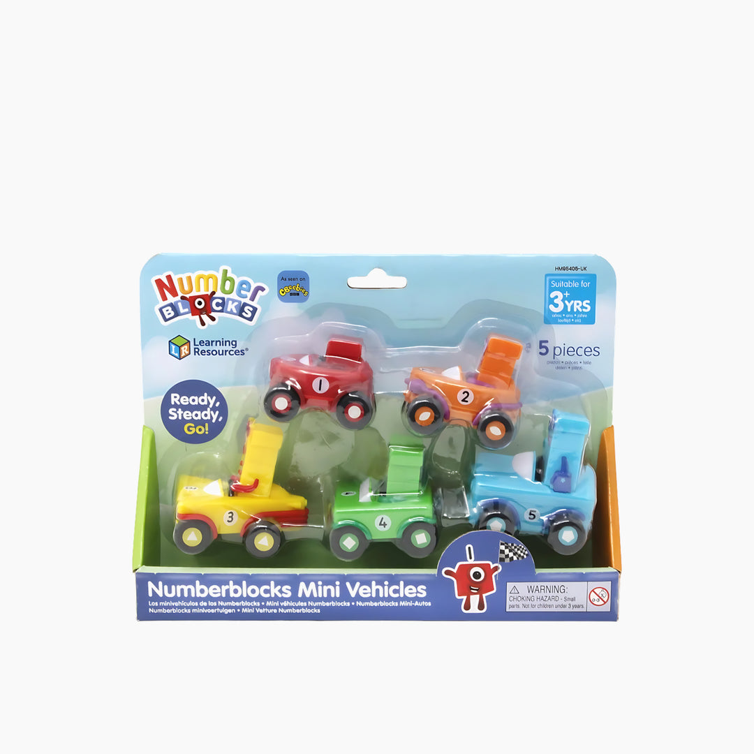 Numberblocks Mini Vehicles Set