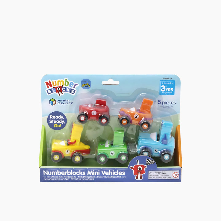 Numberblocks Mini Vehicles Set