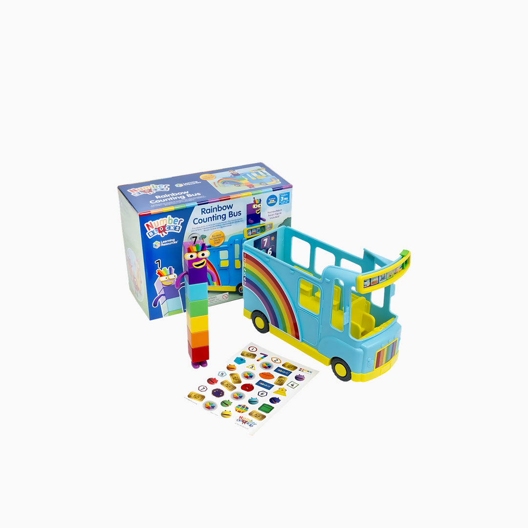 Numberblocks Rainbow Counting Bus Toy