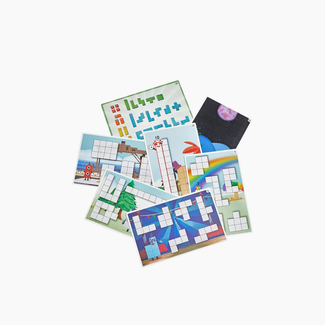 Numberblocks Wooden Building Blocks Activity Set