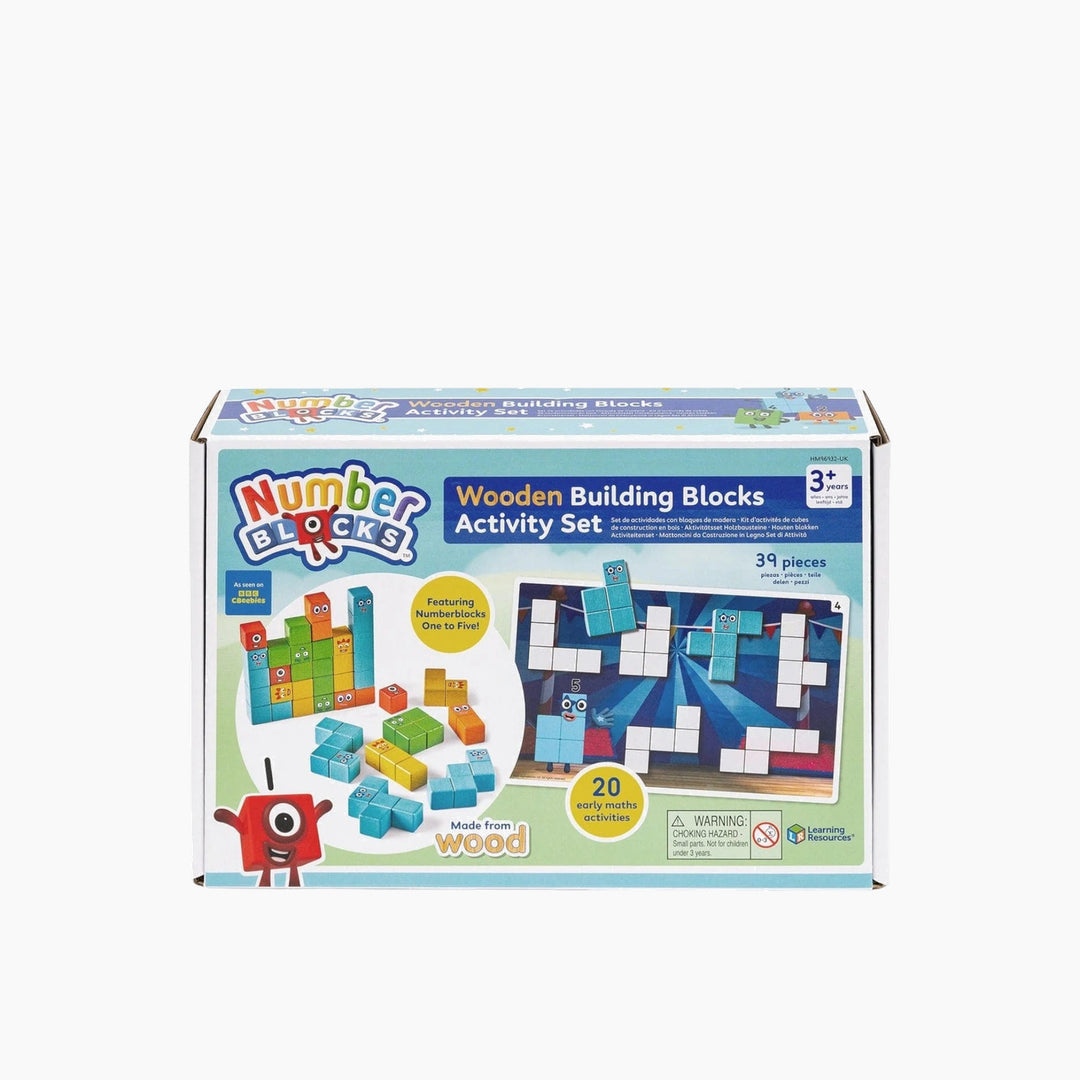 Numberblocks Wooden Building Blocks Activity Set