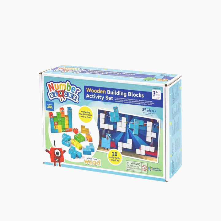 Numberblocks Wooden Building Blocks Activity Set