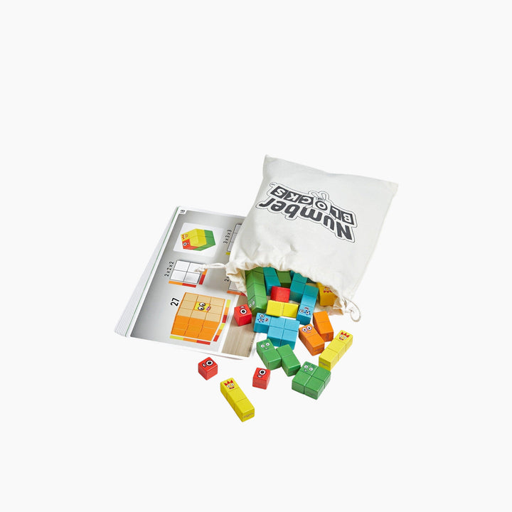 Numberblocks Wooden Building Blocks Activity Set