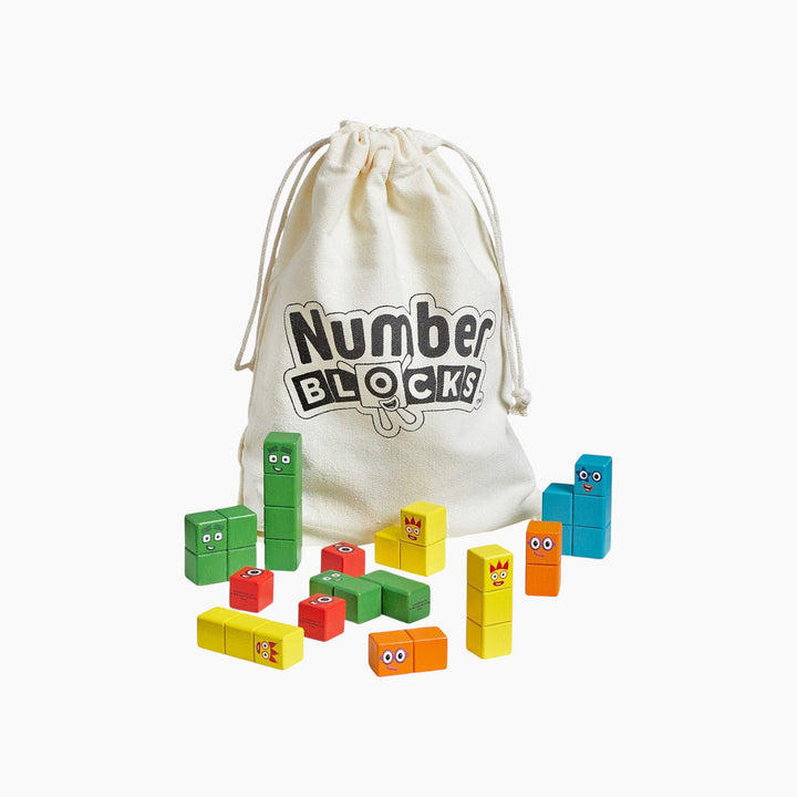 Numberblocks Wooden Building Blocks Activity Set