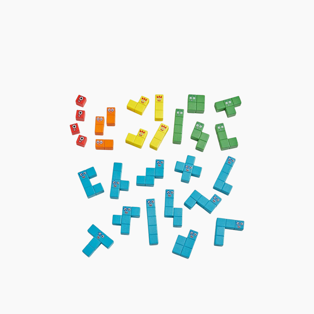 Numberblocks Wooden Building Blocks Activity Set