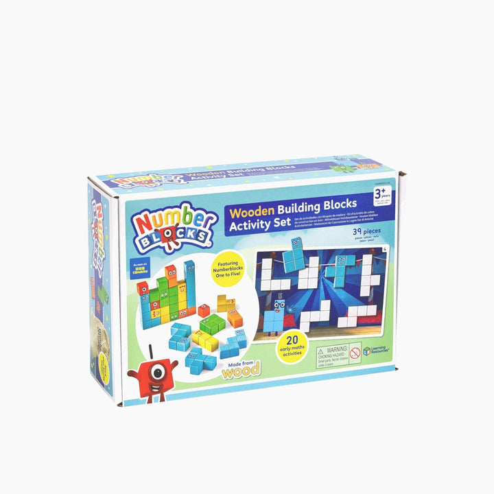 Numberblocks Wooden Building Blocks Activity Set