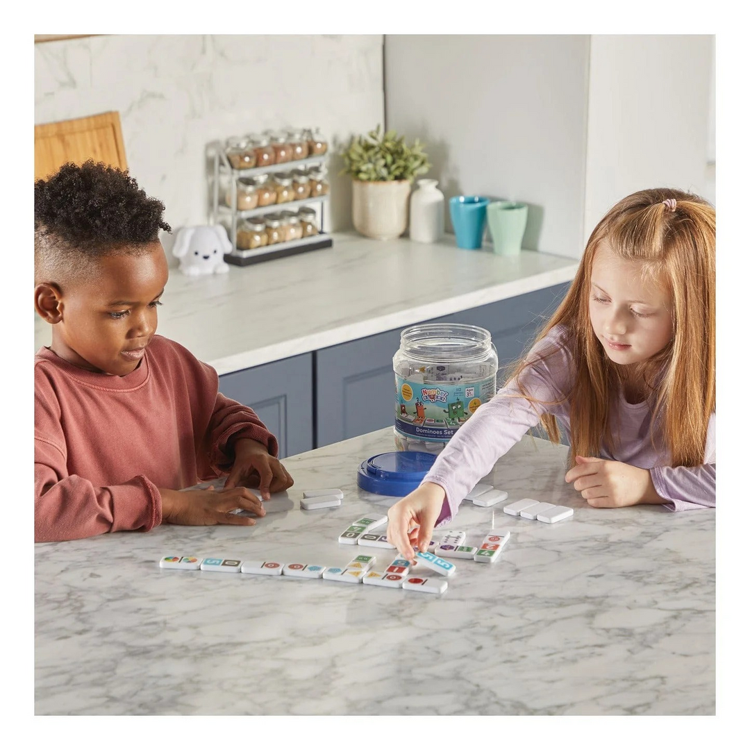 The Learning Resources Numberblocks Dominoes Set For Fun Learning