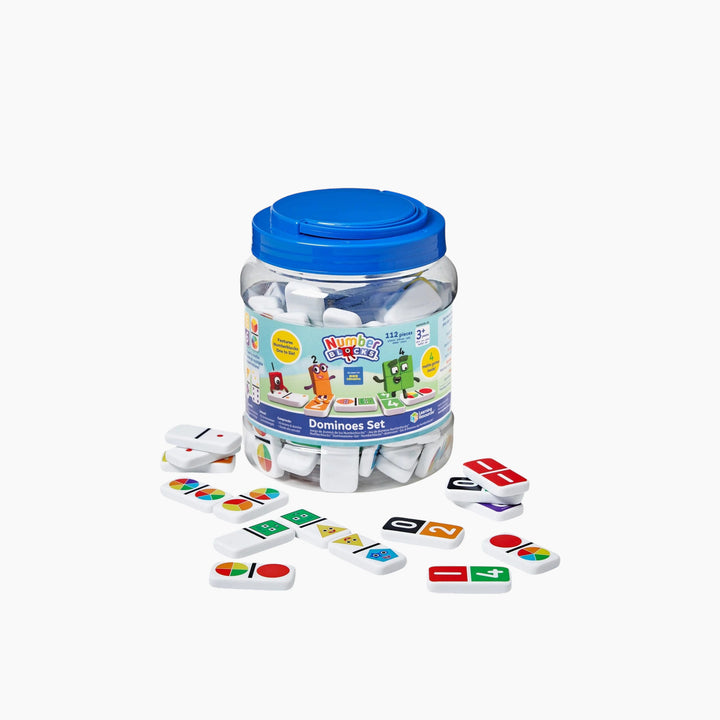 The Learning Resources Numberblocks Dominoes Set For Fun Learning
