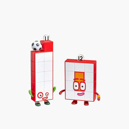 مجموعة موارد التعلم Numberblocks المكونة من أحد عشر واثني عشر رقمًا
