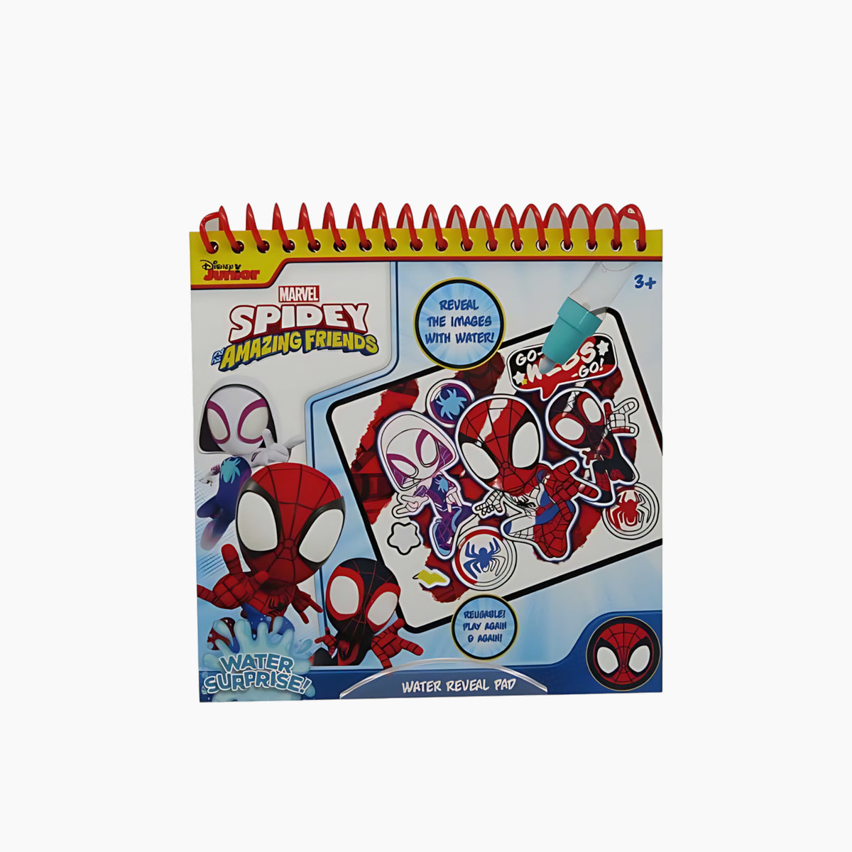 Sambro Spidey and Friends mess-free magic water colouring book