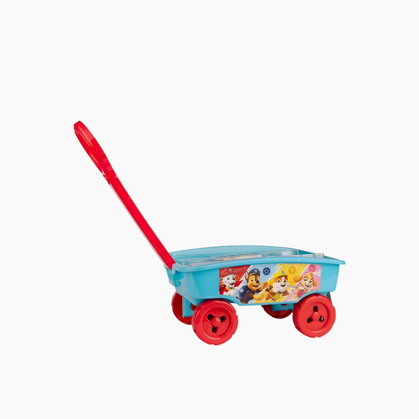 Paw Patrol pull along activity trolley with art supplies