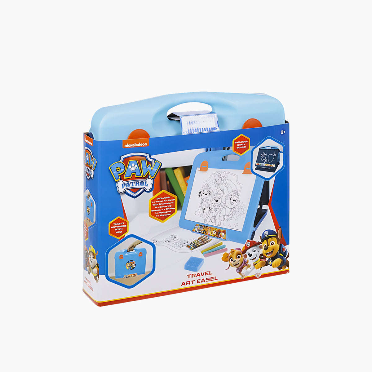 Sambro Paw Patrol travel art easel for portable creative play