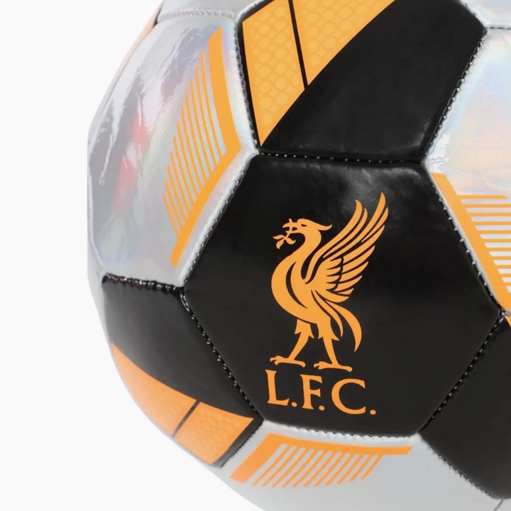 Liverpool FC Size 5 Football Silver