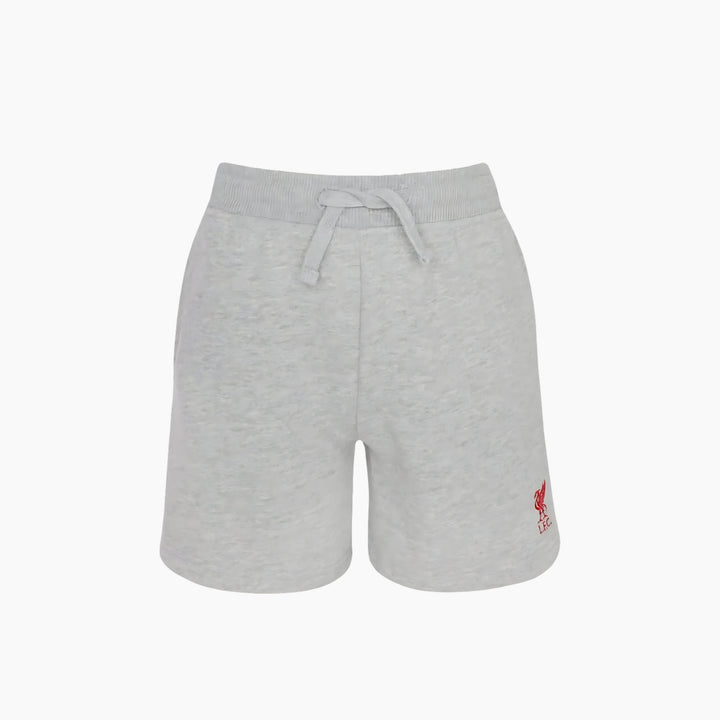 Liverpool Junior Grey Sweat Short- 11-12