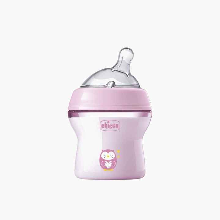 Chicco - Natural feeling 0M+ 150 ml Regular Flow - Pink