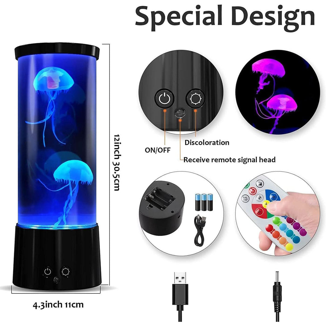 The Source Round Mini Jellyfish Lamp