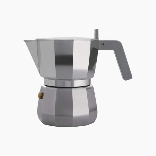 ماكينة صنع قهوة الإسبريسو أروما، 3 أكواب، رمادي