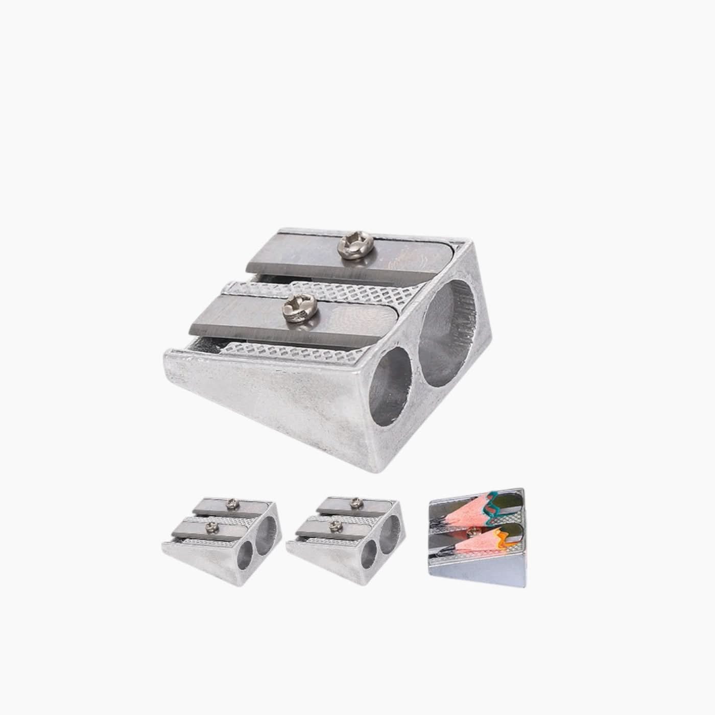 Foska Two Holes Aluminum Alloy Sharpener Foska Two Holes Aluminum Alloy Sharpener