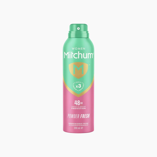 Mitchum Powder Fresh Anti-Perspirant & Deodorant Aerosol Spray 200 mL