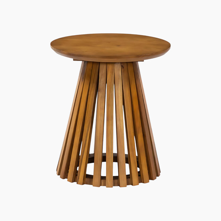 Liberta Torre Side Table Wooden Walnut