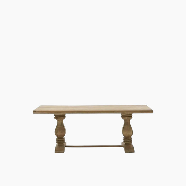 Inart Natural Wood Dining Table