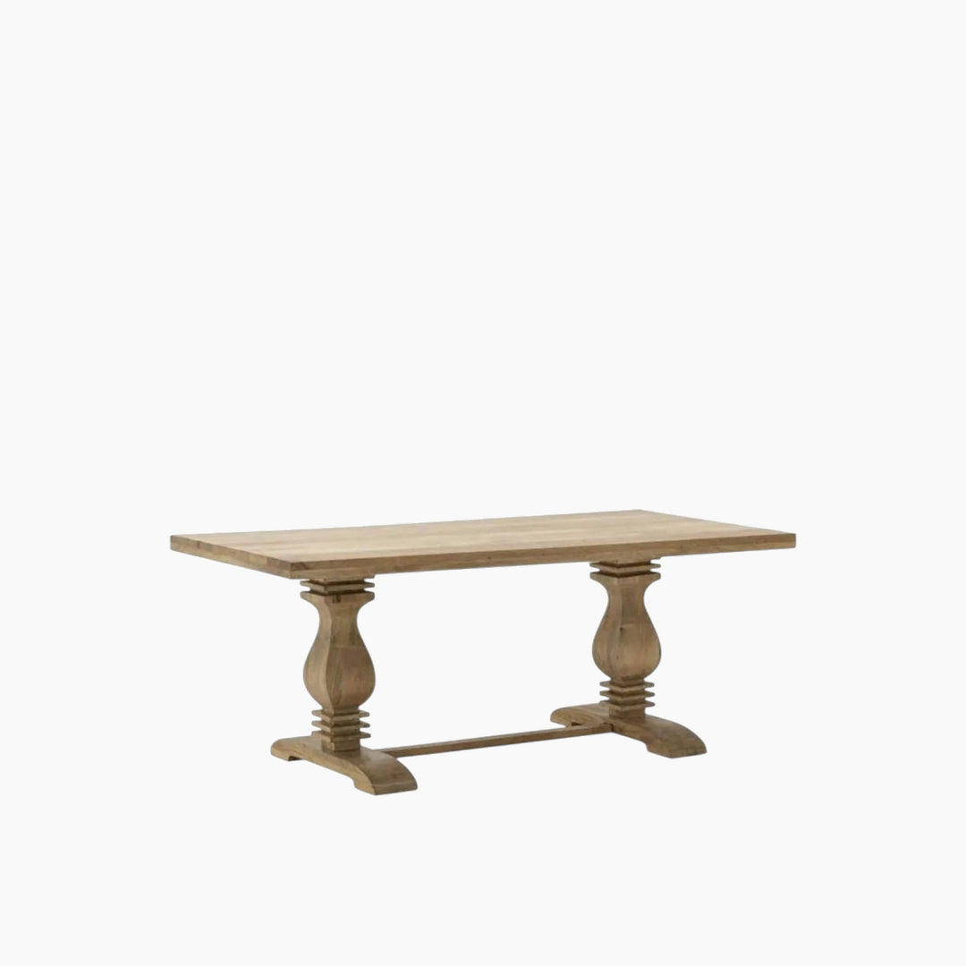 Inart Natural Wood Dining Table