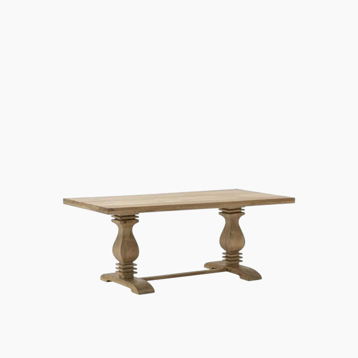 Inart Natural Wood Dining Table