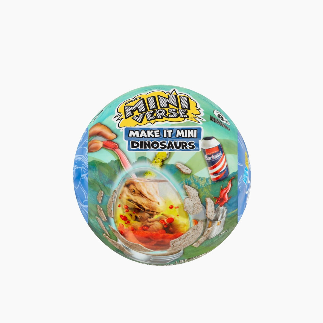 Mga Entertainment Miniverse Make It Mini Dinosaurs Jurassic World Action Figures - HUNA
