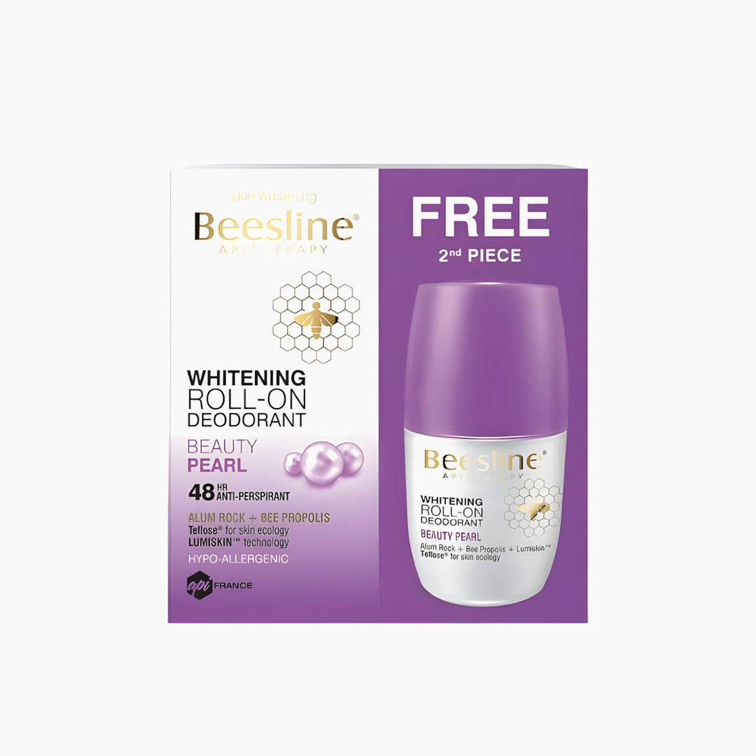 Beesline Whitening Deo Roll On 50Ml 1+1 Free Offer