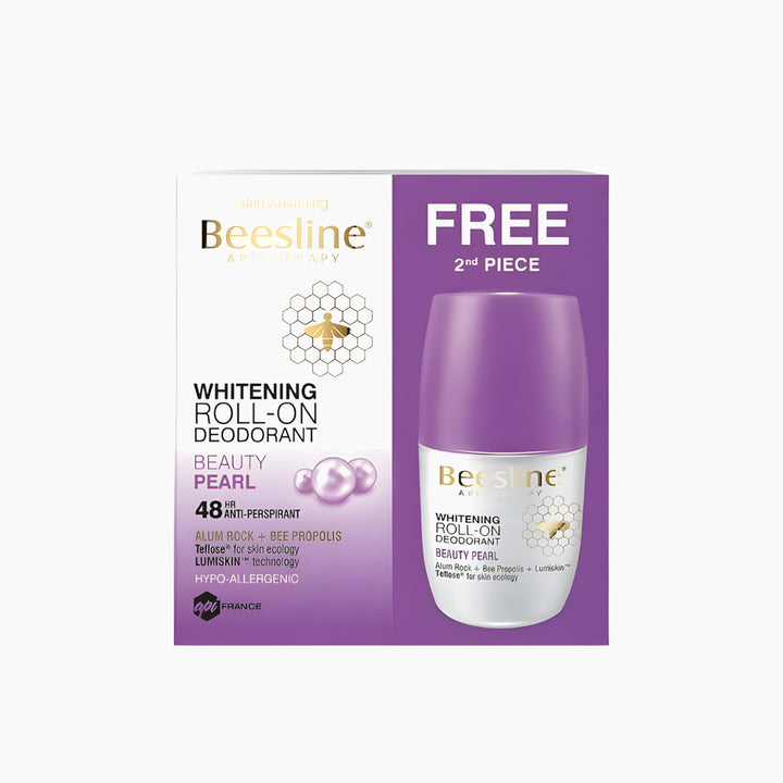 Beesline Whitening Deo Roll On 50Ml 1+1 Free Offer