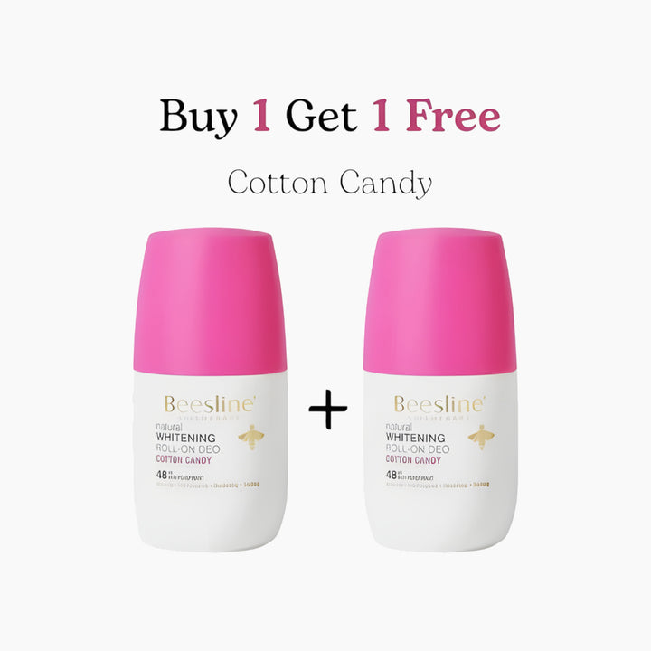 Beesline Whitening Deo Roll On 50Ml 1+1 Free Offer