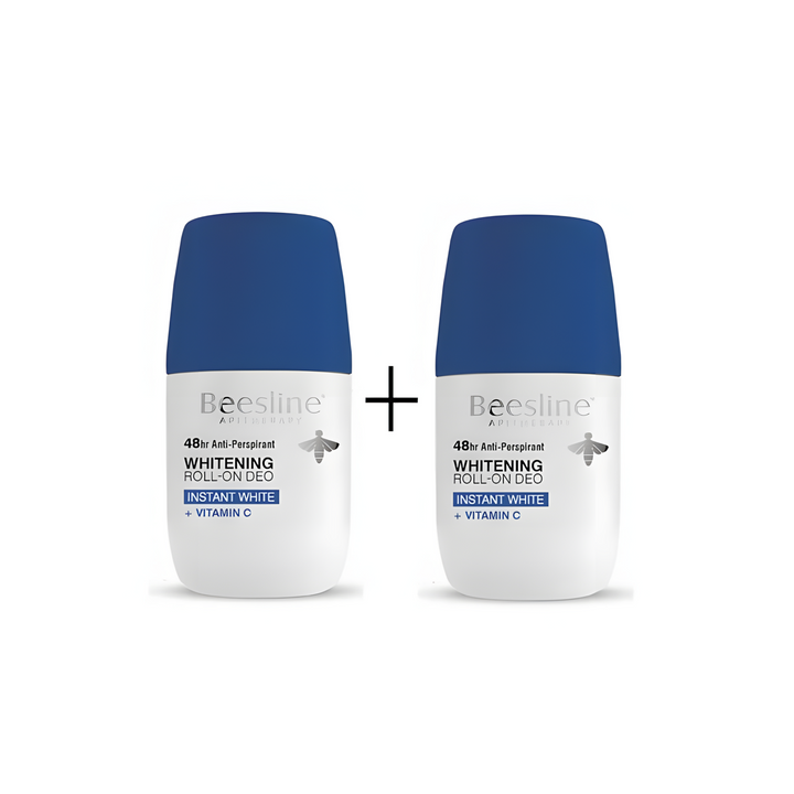 Beesline Whitening Roll-On Deo - Instent White - Vitamin C (1+1 Free) - HUNA