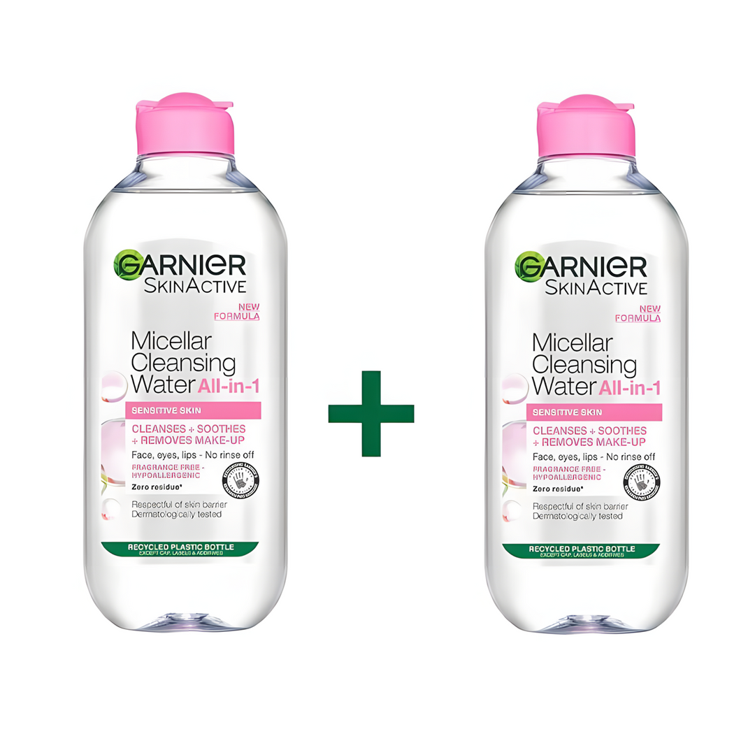 Garnier Skin Active Micellar Water 400Ml - Offer 2Pcs 15%Off