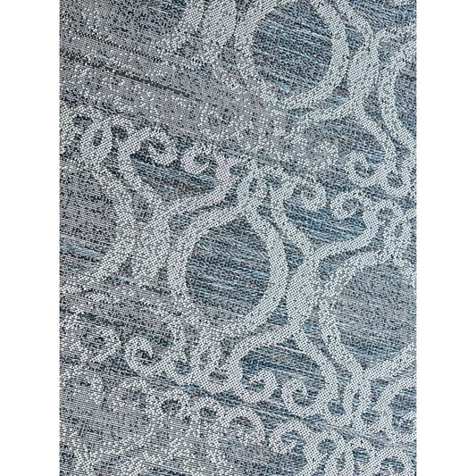 Spazio Home Classic Blue Medallion Rug