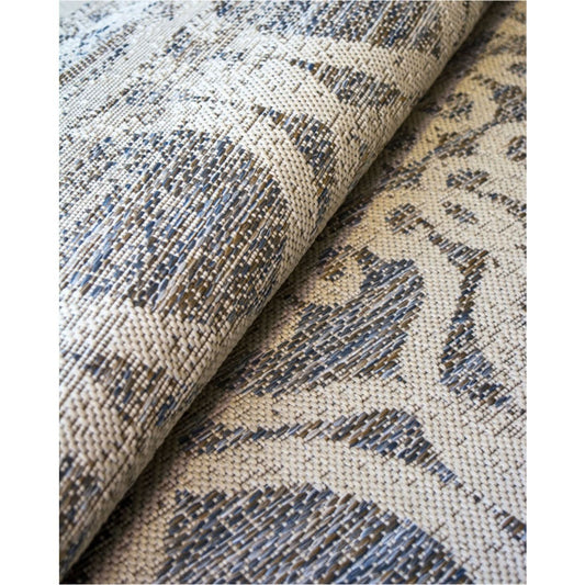 Spazio Home Classic Blue Medallion Rug
