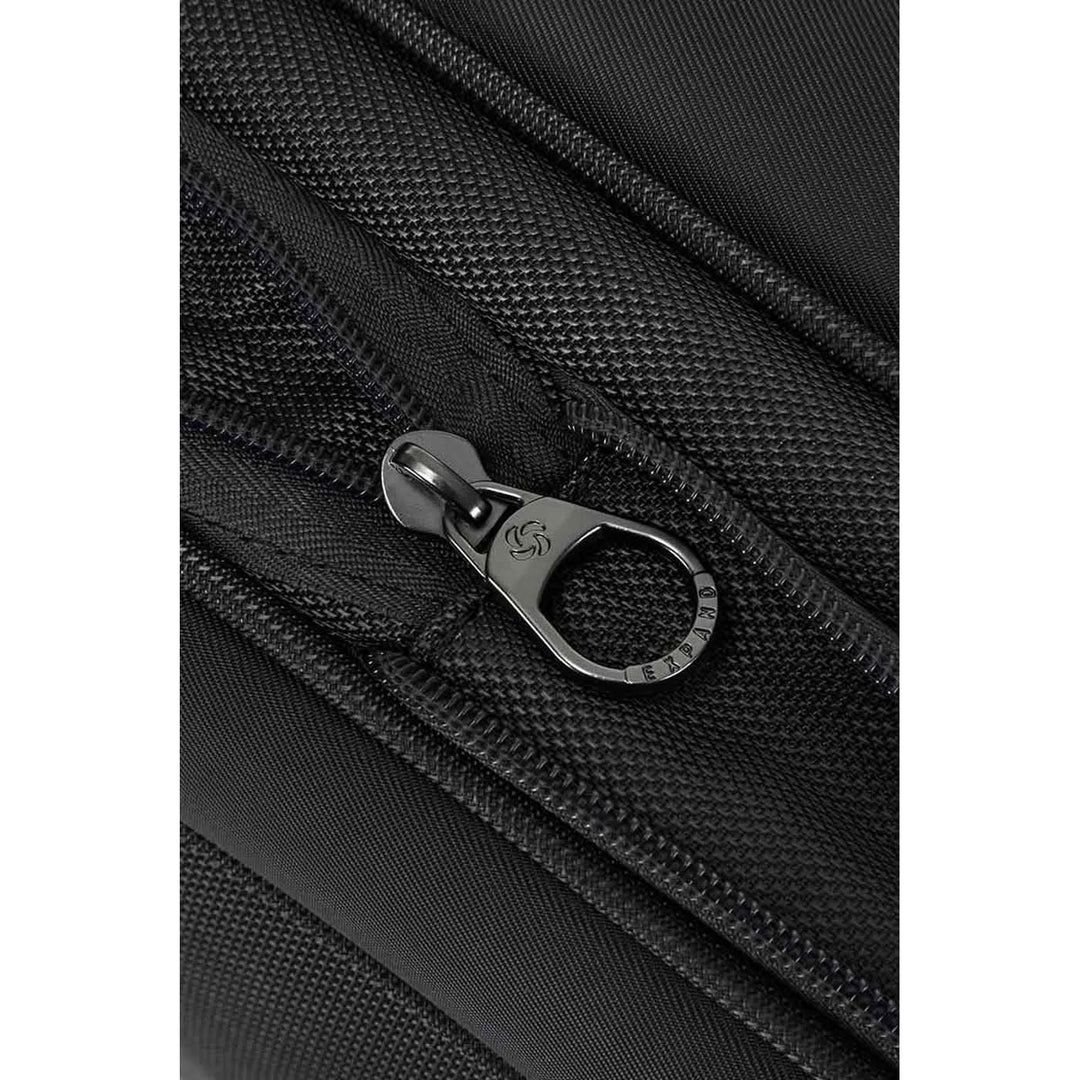 حقيبة سفر بوليستر سوداء متزامنة