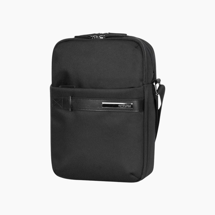 American Tourister Nobleton Vertical Shoulder Bag As Black